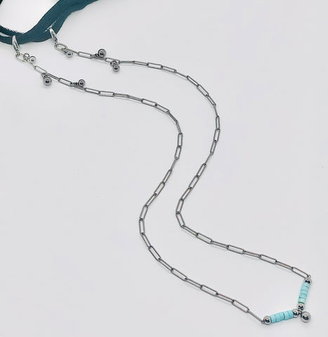 Silver Mask Chain
