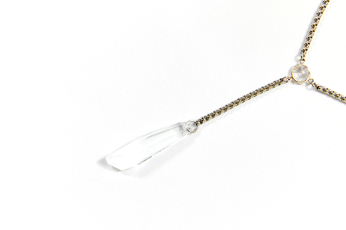 Crystal Drip Necklace