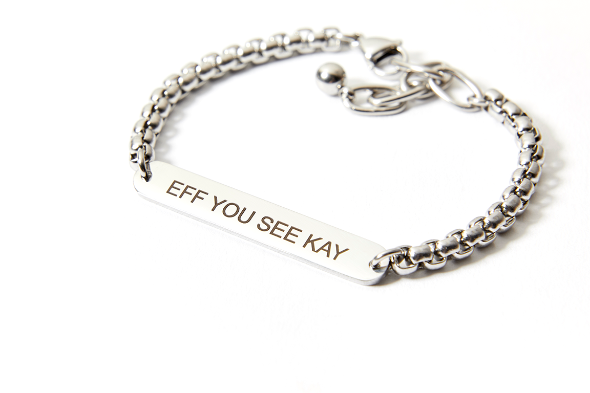 "F*CK" Bracelet
