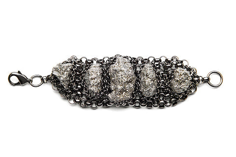 Pyrite Cuff
