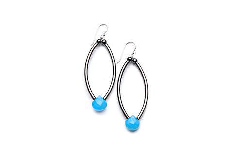 Blue Chalcedony Drops